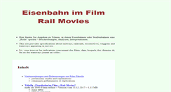 Desktop Screenshot of eisenbahn-im-film.de